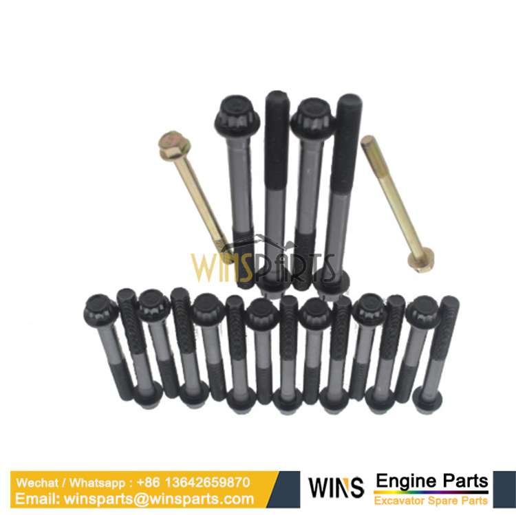 139-7961 139-7929 139-7928 Caterpillar 4M40 ENGINE CYLINDER HEAD BOLT CYLINDER BLOCK