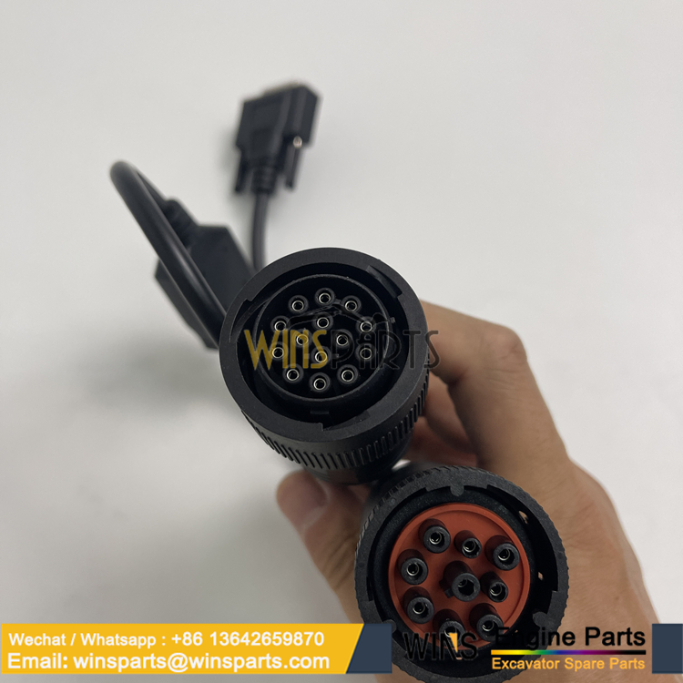 457-6114 317-7485 CAT ET-III ET-3 ET3 Connector Cable with 14 Pins Harness Caterpillar (5)