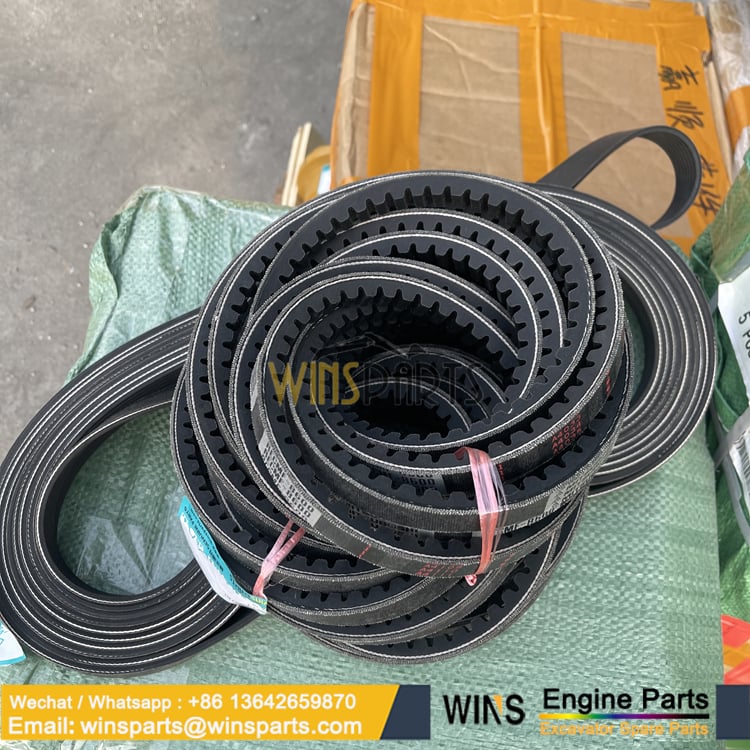 04120-21761 ENGINE Fan Belt V-BELT KOMATSU PC300 PC300HD PC300LL PC340 PC350 PC350HD PC350LL PC360 PC380 PC390 PC390LL