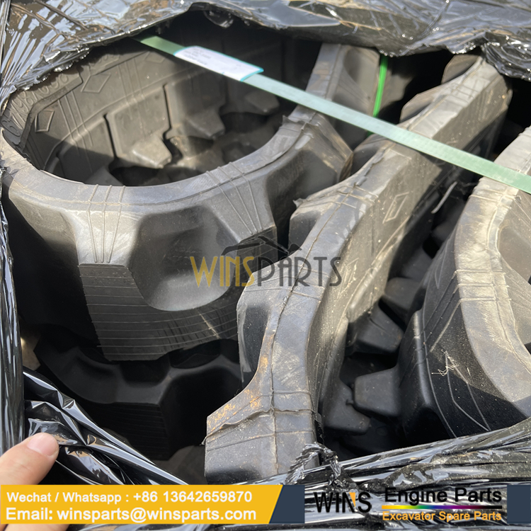 592-5444 Rubber Track 13 B320 x 86 x 49 Multi-Bar fits Caterpillar