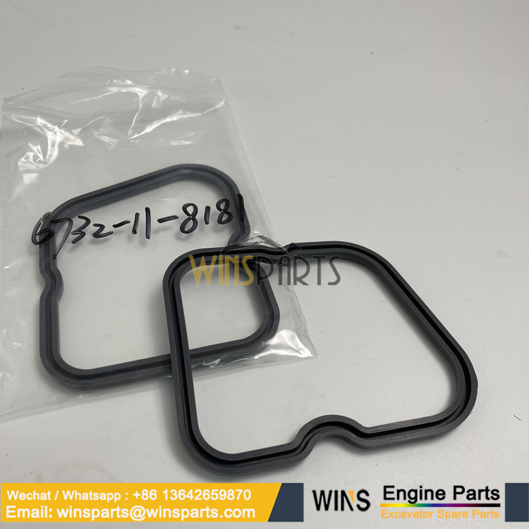 6732-11-8181 VALVE COVER GASKET KOMATSU
