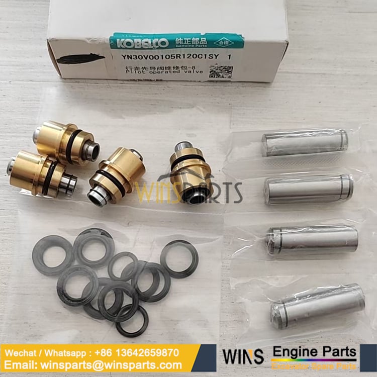 YN30V00105R120 YN30V00105R110 Repair KIT propelling Pilot VALVE KOBELCO