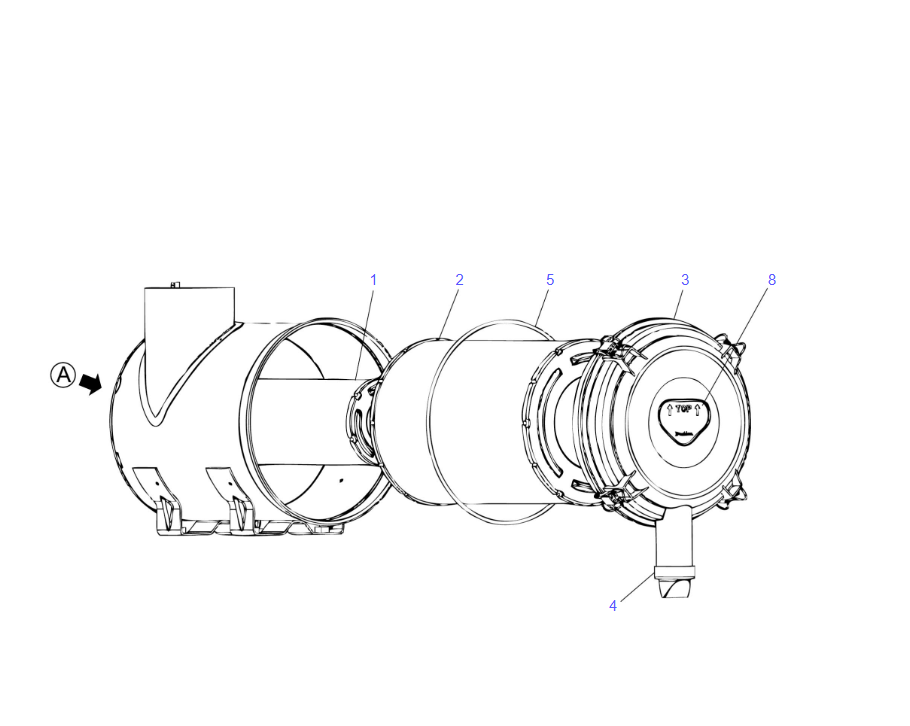 YN11P00068F1	CLEANER, AIR			
 		.				
 	1	YN11P00073S002	ELEMENT, FILTER	1		
 	2	YN11P00029S003	ELEMENT, FILTER	1		
 	3	YN11P00029S004	COVER ASSY	1		
 	4	YE11P00005S004	VALVE ASSY	1		
 	5	YN11P00029S006	O-RING	1		
 	6	EB11P00001S006	FILTER	1		
 	7	2450R163S1	INDICATOR	1		YN15T17101--19345
 		.				YQ15-T3101--T3221
 	7	LV11P01017F1	INDICATOR	1		YN15T19346-
 		.				YQ15-T3222-
 	8	EB11P00001S008	LABEL	1