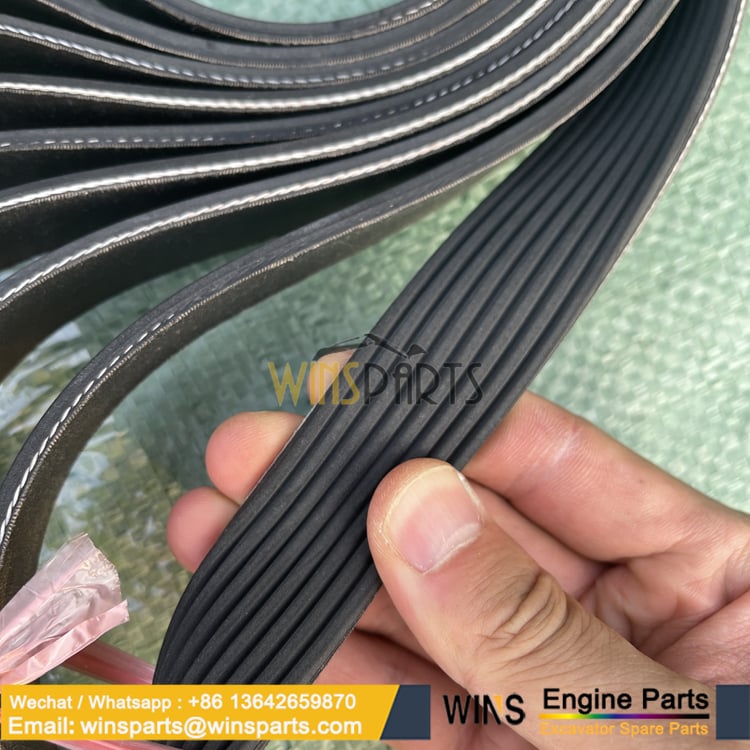 6743613710 6743613720 3288856 V-BELT Air conditioning belt Komatsu