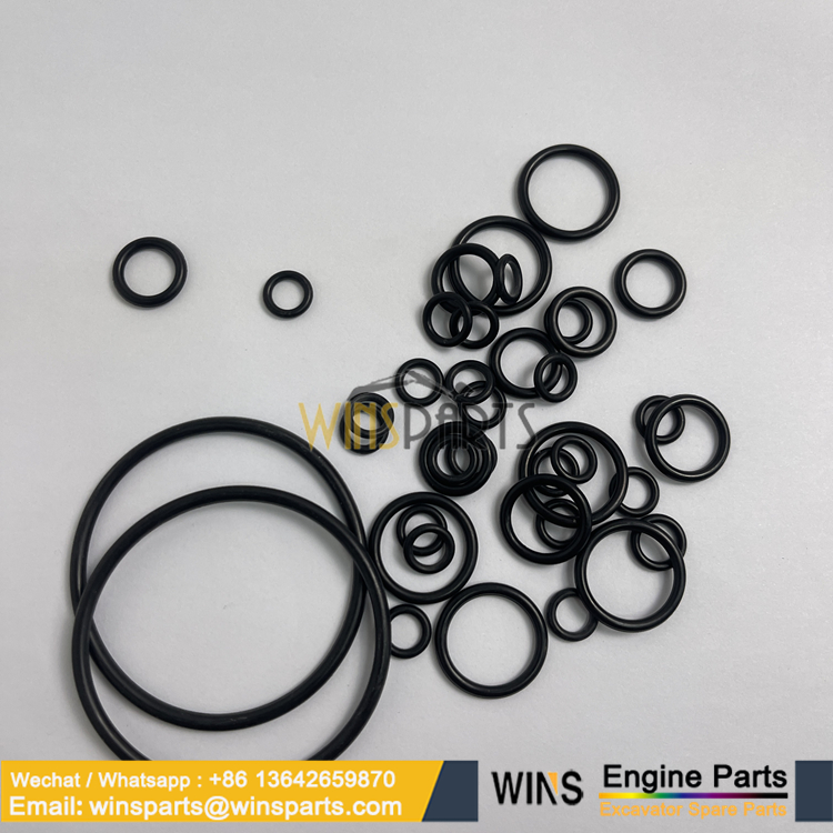 REGULATOR O RING Hydraulic Pump Kobelco YM10V01002S708 YN10V01001S727 YT10V00003S708 YX10V00003S015 YT10V00003S710