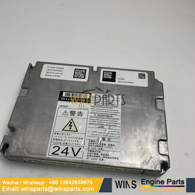 VH89661E0010 HINO J05E J08E P11C Engine ECU Kobelco