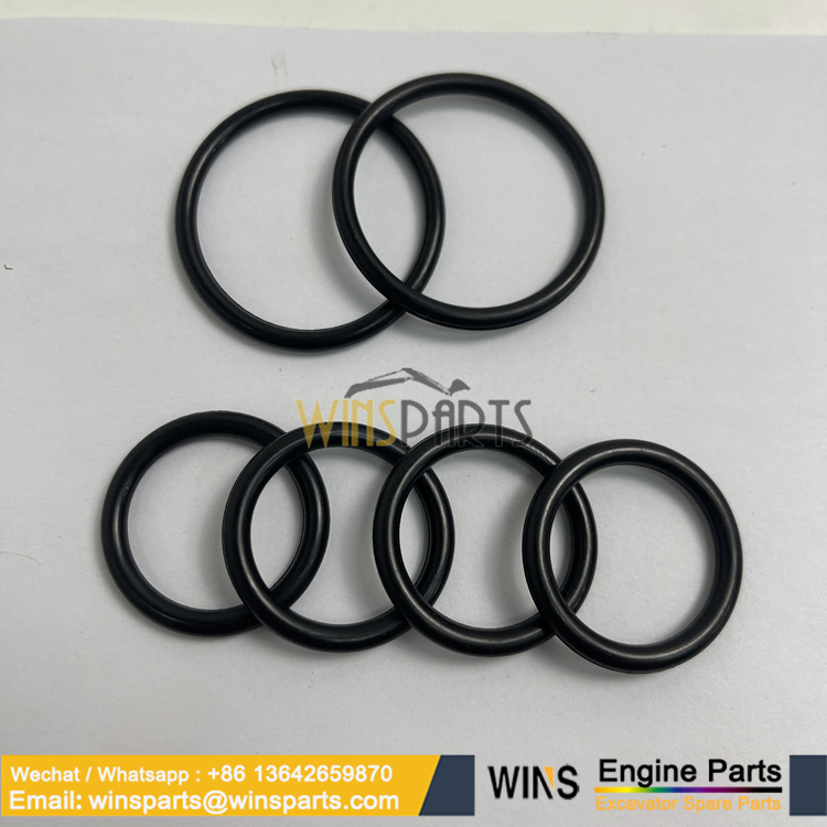 YN10V00003S702 O-RING LS10V00002S012 O-RING YX10V00003S012 O-RING O-RING Seal SK200-10 K7V125 Hydraulic Pump Kawasaki (6)