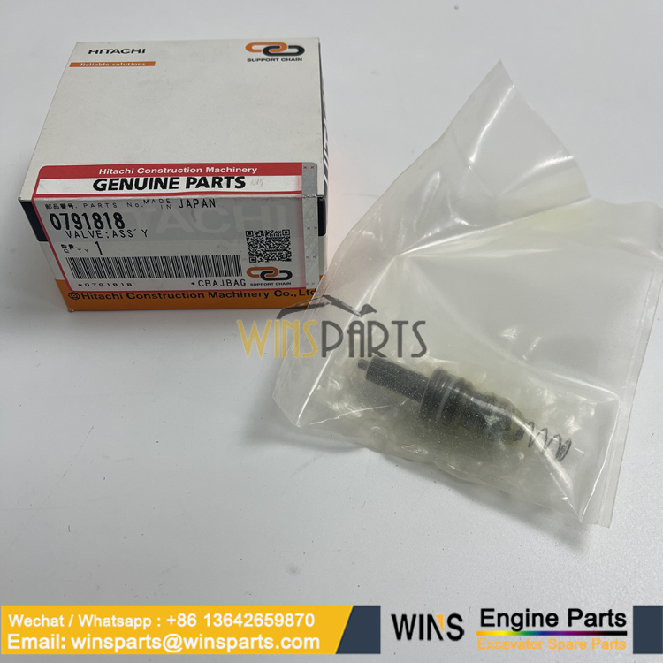 0791818 relief Valve Assy Hitachi