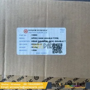 1032517 Hydraulic Pump Head HANDOK Hitachi John Deere