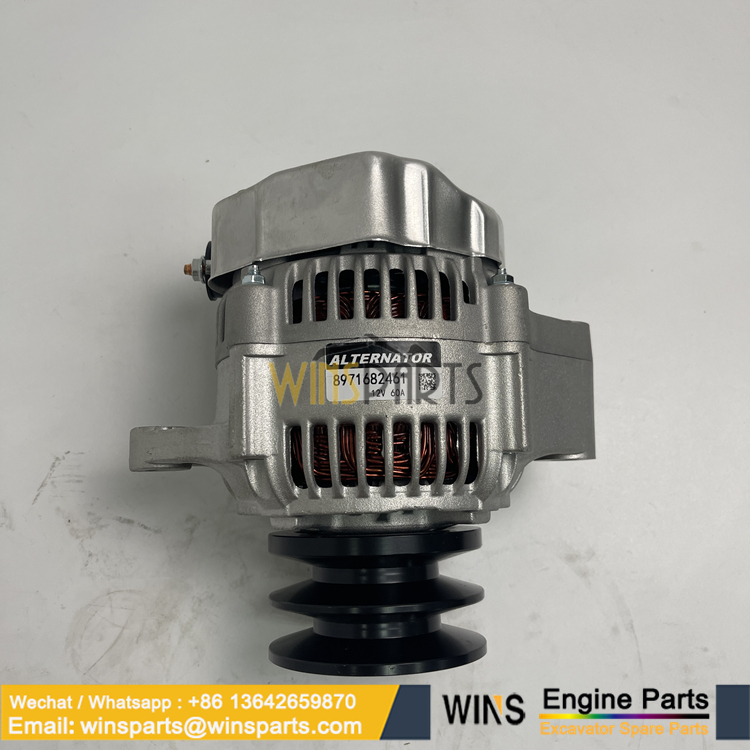 8-97168246-0 8-97168246-1 1022115060 1022115061 4BG1 6BG1 Engine 12V 60A Alternator (3)