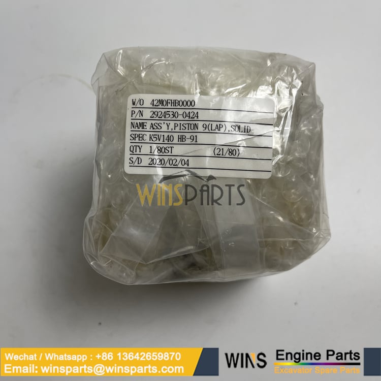 42M0FHB0000 2924330-0072 2924530-0424 Cylinder block Piston shoe Set plate Kawasaki hydraulic pump K3V112 K5V140