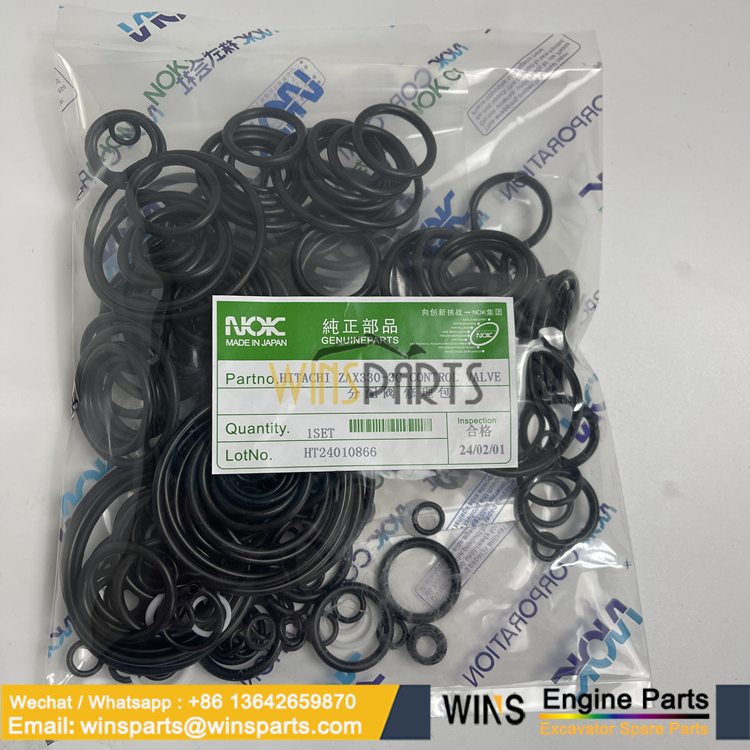 4366544 O-Ring SEAL 4366521 4366521 4355080 0448702 4153099 Control Valve SEAL KIT OIL SEAL SET Hitachi