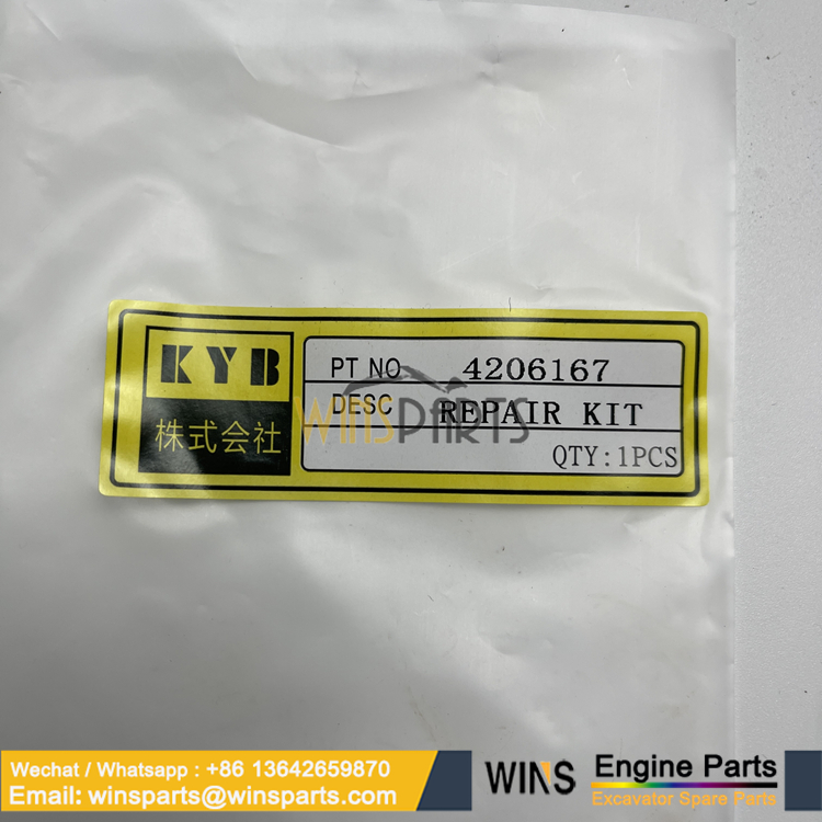 4487340 4206167 REPAIR KIT SEAL SET GEAR PUMP HITACHI