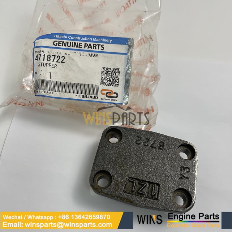 4718722 STOPPER Hydraulic Pump Rotating Hitachi