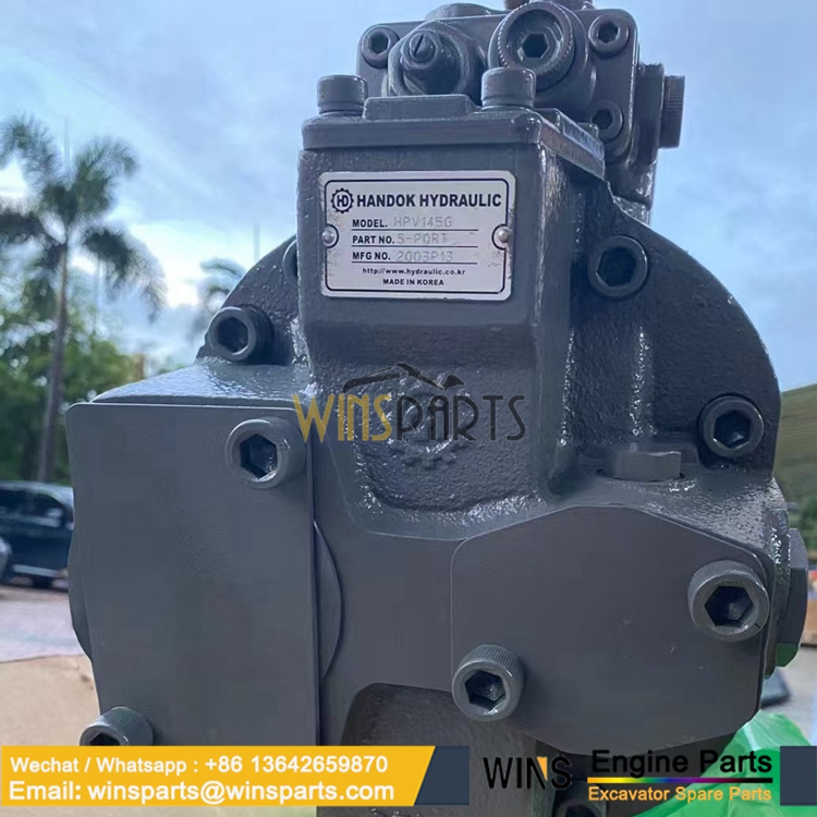 Handok hydraulic HPV145G HPV145D HPV145F Hydraulic Pump assy