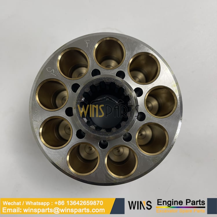 LC10V00020R200 Cylinder block Piston shoe Set plate KOBECO SK350LC-10 SK330LC-10