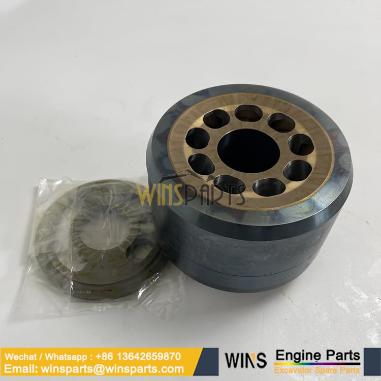 LC10V00020R200 LC10V00020R100 Cylinder block Piston shoe Set plate KOBECO SK350LC-8 SK330LC-8 (1)