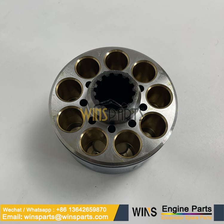 LC10V00020R200 LC10V00020R100 Cylinder block Piston shoe Set plate KOBECO SK350LC-8 SK330LC-8