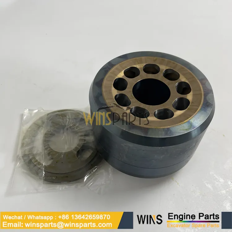 VOE14550188 Cylinder Block VOE14500001 Plate Main Hydraulic Pump VOLVO EC200B EC210B EC240B (2)