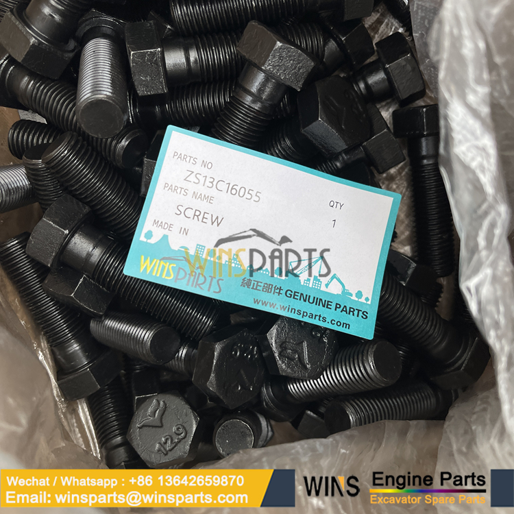 ZS13C16055 YN60D01004P1 YN60D01005P1 SCREW NUT KOBELCO