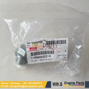 1-09604022-0 1096040220 1-09604-022-0 ISUZU ENGINE OIL DRAIN PLUG