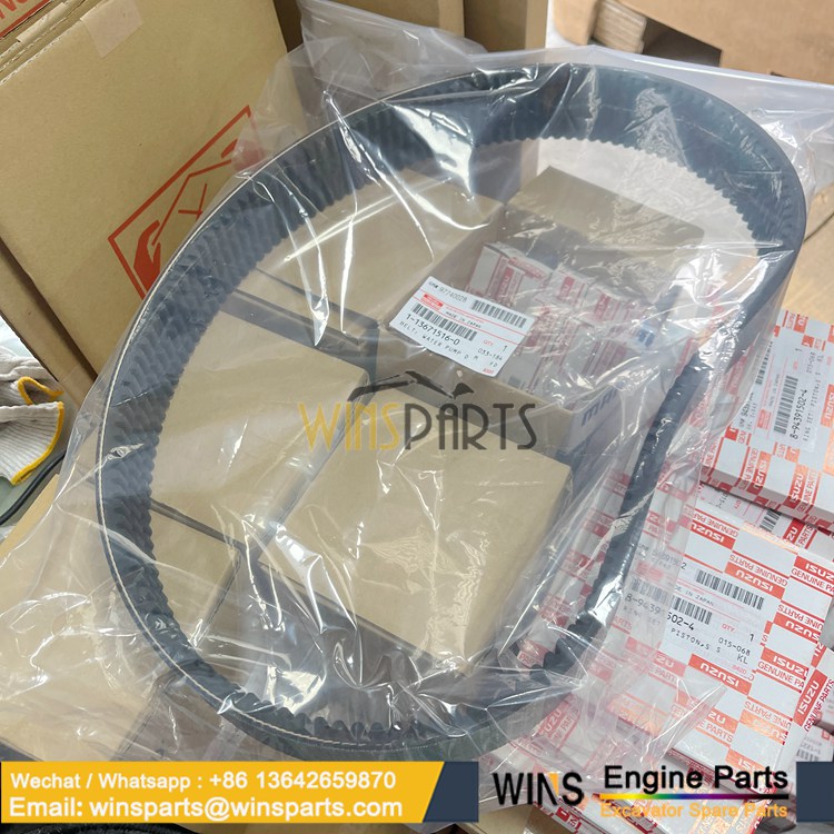 4404301 4632729 02801100 ISUZU ENGINE COLING FAN BELT (2)