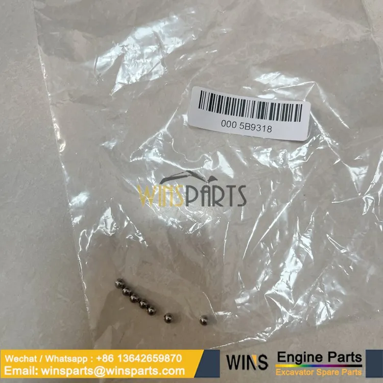 5B-9318 5B9318 Caterpillar Steel Hydraulic Control Check Valve Ball
