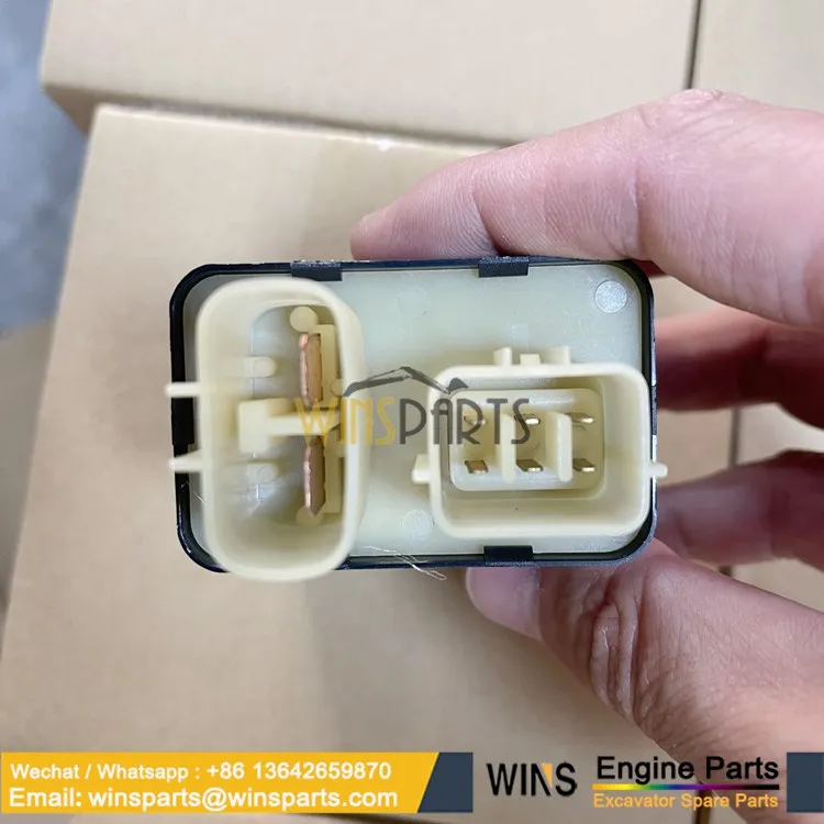5H618-41351 5H61841351 Kubota Yanmar Komatsu Engine Start Safety Safe Relay Safety Start Relay, Excavator Relay 12V