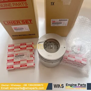 8-94391602-1 8943916021 Hitachi Cylinder Liner Isuzu