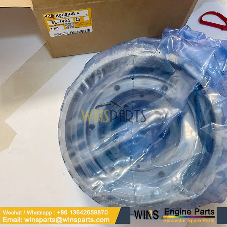 8E-1484 8E1484 Caterpillar TRACTOR HOUSING AS-CLUTCH (2)