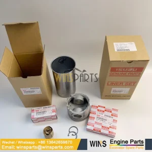 5878146171 5-87814617-1 Isuzu Engine Cylinder Piston Liner Kit