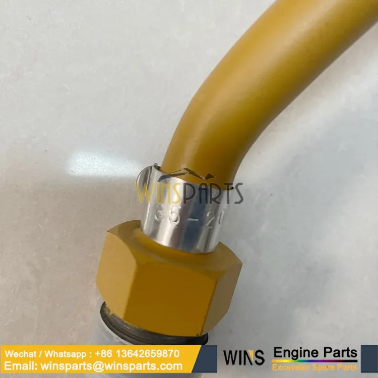 135-2045 1352045 Caterpillar 527 TRACK LINES GP-POWER TRAIN COOLER Tube AS (3)