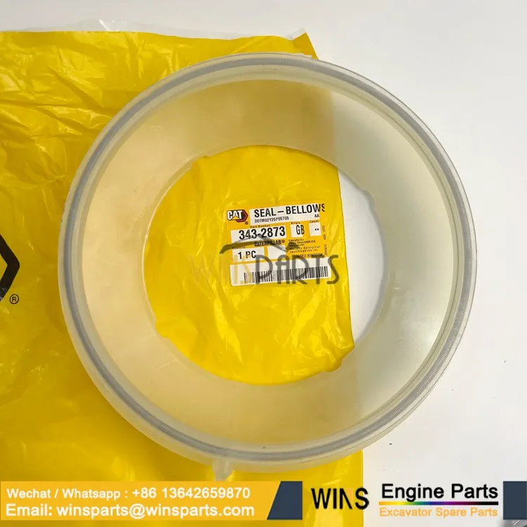 343-2873 3432873 Plastic Straight Bellow Seal for Caterpillar