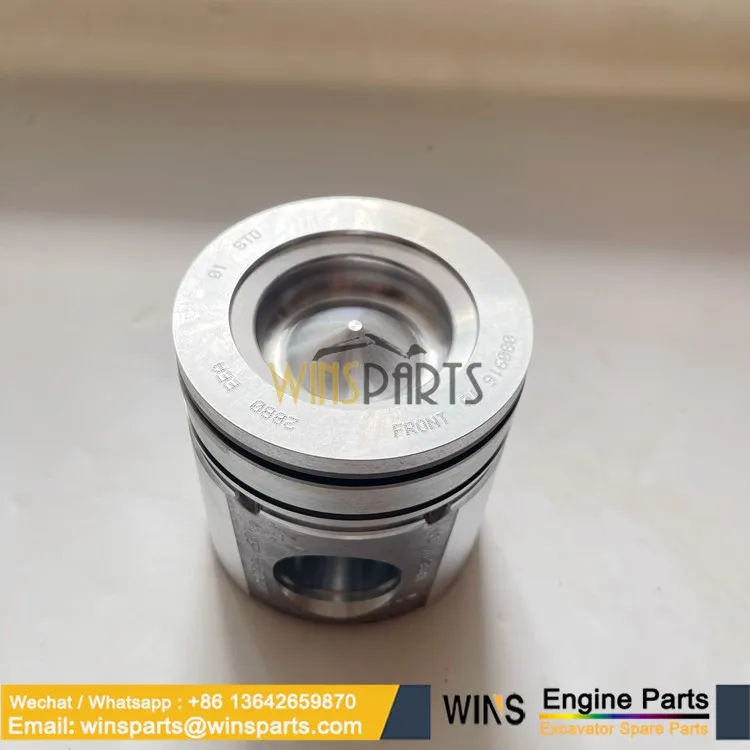 4025072 4089258 3920691 Piston Kit for Cummins ISB QSB 4B 3.9L Engines (4)